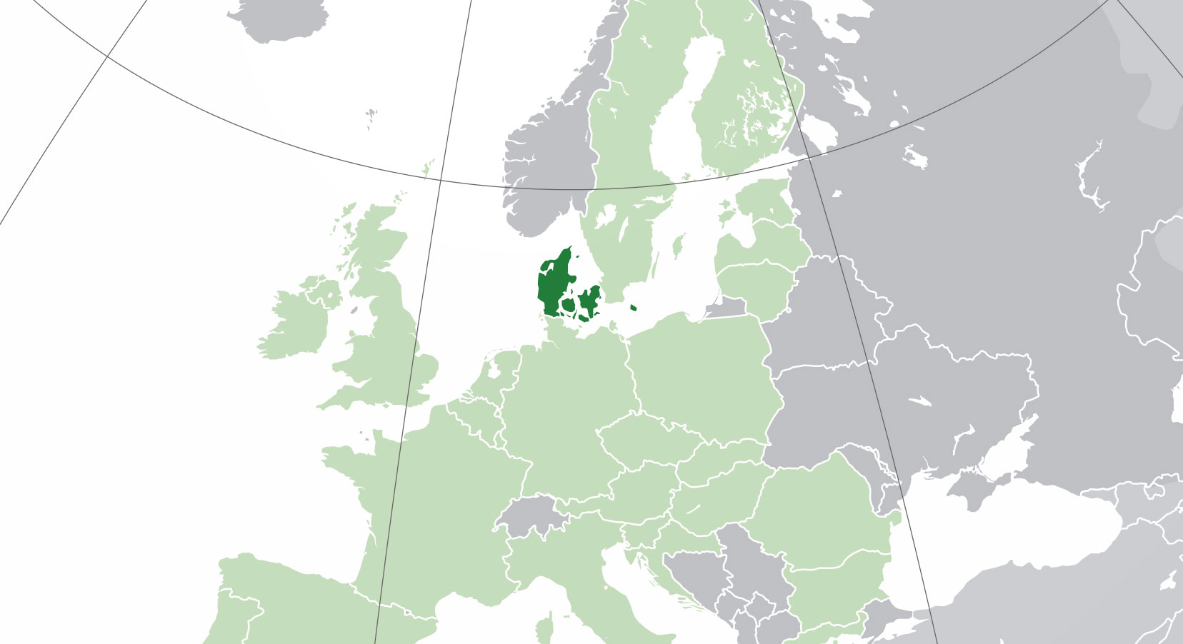 ﻿Mapa de Dinamarca﻿, donde está, queda, país, encuentra, localización