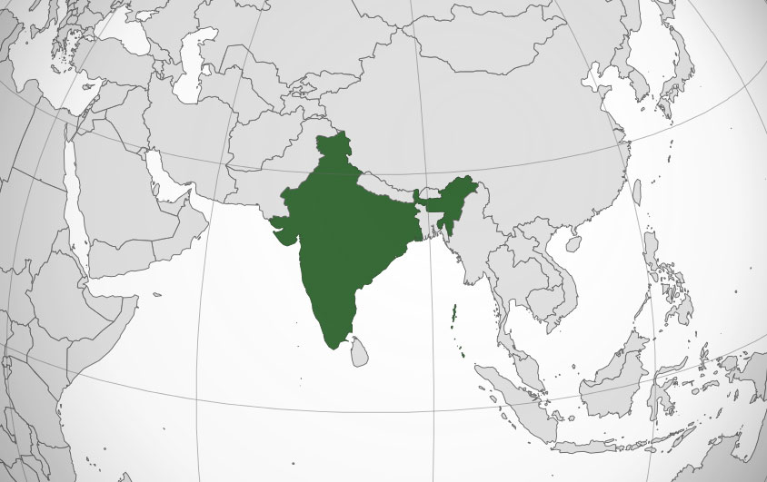 ﻿mapa De India﻿ Donde Está Queda País Encuentra Localización Situación Ubicación Capital 0638