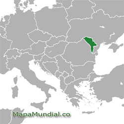 ﻿Mapa de Moldavia﻿, donde está, queda, país, encuentra, localización