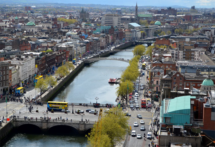 Ciudad de Dublín, capital del país