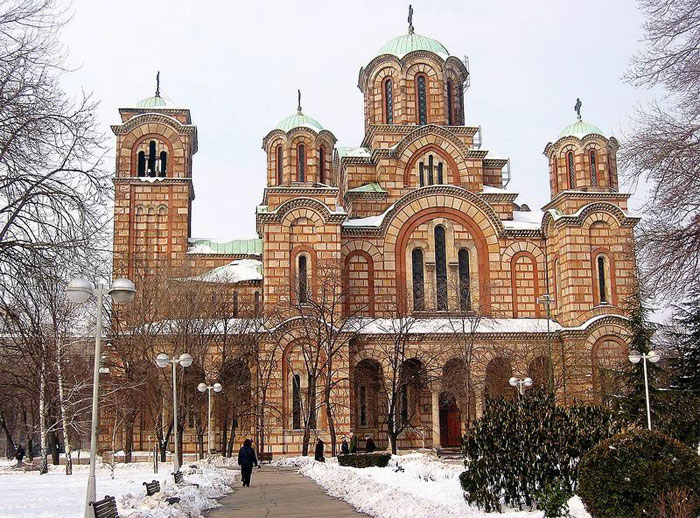 Iglesia ortodoxa de San Marcos, en Belgrado